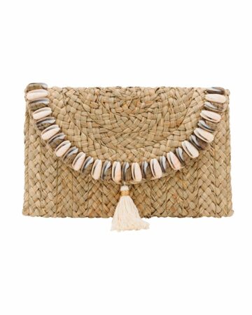 Amara Moon Bullet Shell Clutch