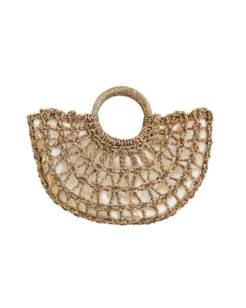 Inga Straw Beach Tote