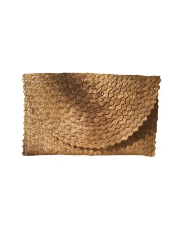 Kenzie Clutch - Wood