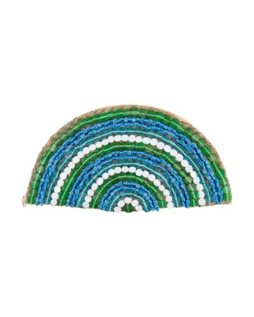 Luna Glass Bead Clutch