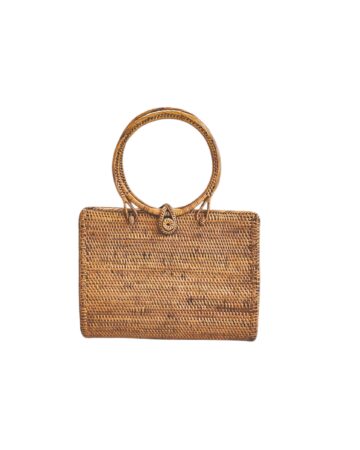 Iris Rattan Handbag