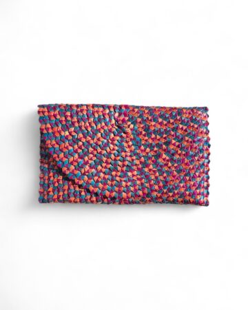 Kenzie Straw Clutch – Fruity