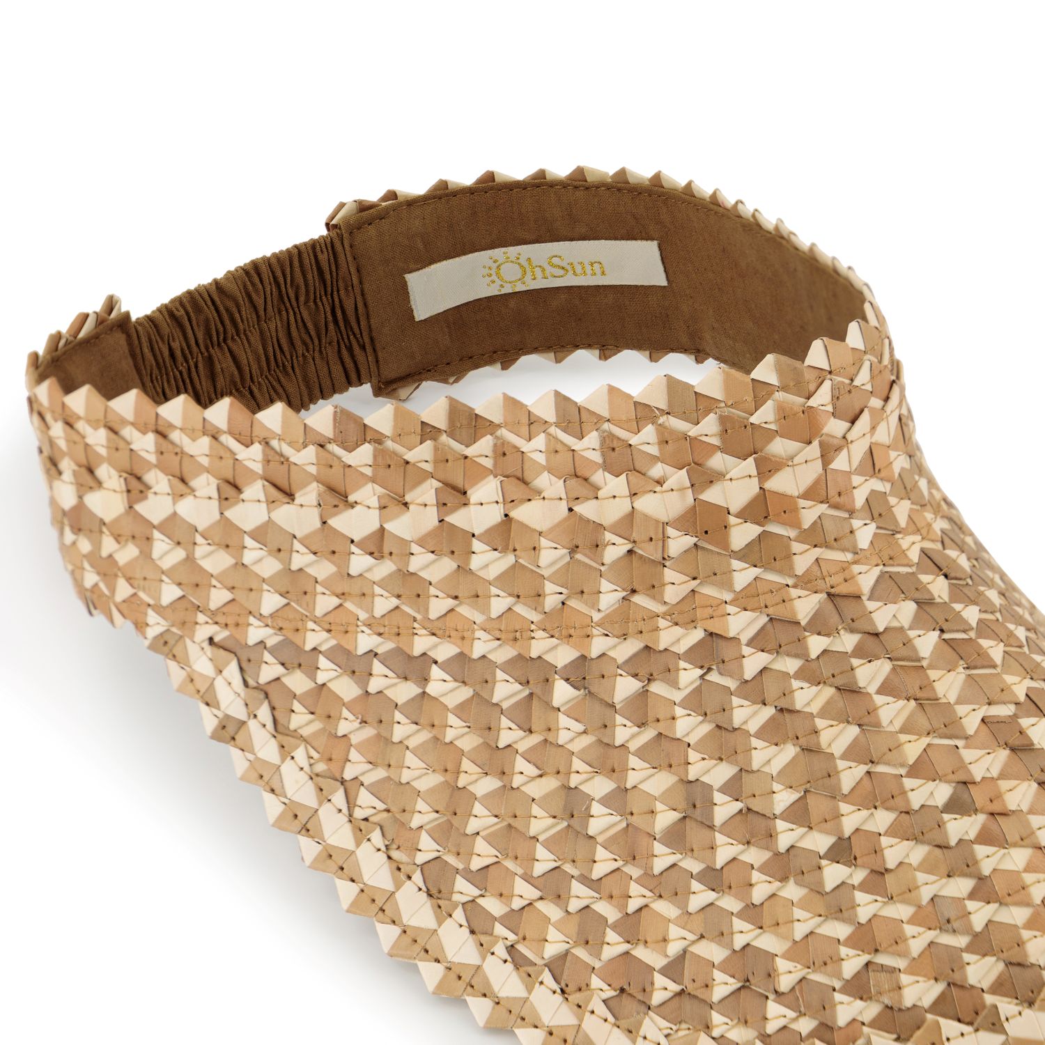 OhSun Visor Natural & Tan Mix - Image 3