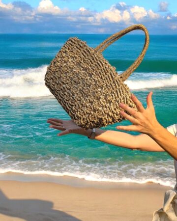 Margie Straw Tote