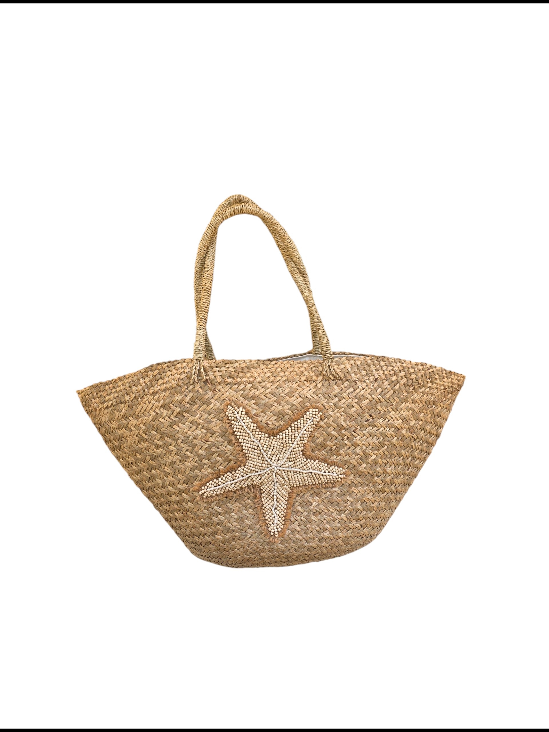 Selene Embroidered Tote - Natural - Image 2
