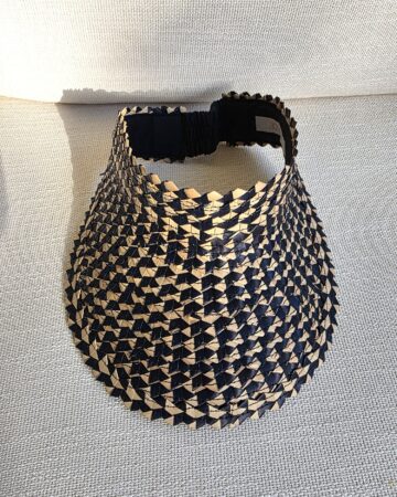 OhSun Visor Natural & Black